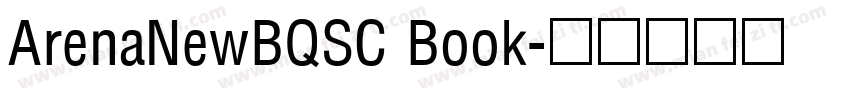 ArenaNewBQSC Book字体转换